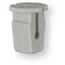 Ecrou de serrage gris rond D4,2 GAT 7X7